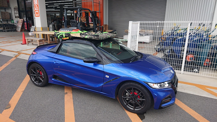 S660の純正キャリア使用に関するカスタム事例の投稿画像2枚目