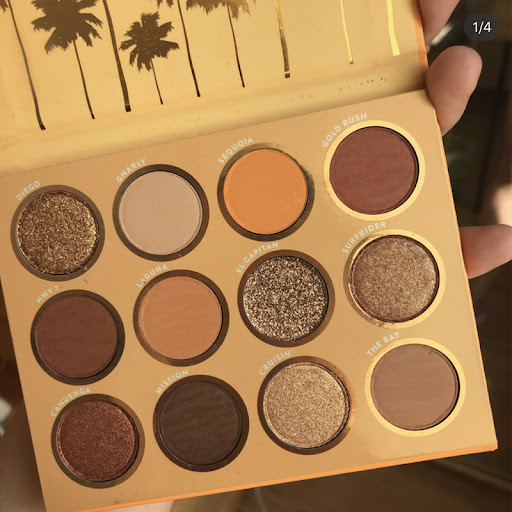 Title 5, California Love Sunset 12 color eyeshadow palet...