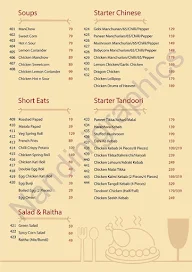 Sri Ridhi Sidhi Treat Restaurant menu 2