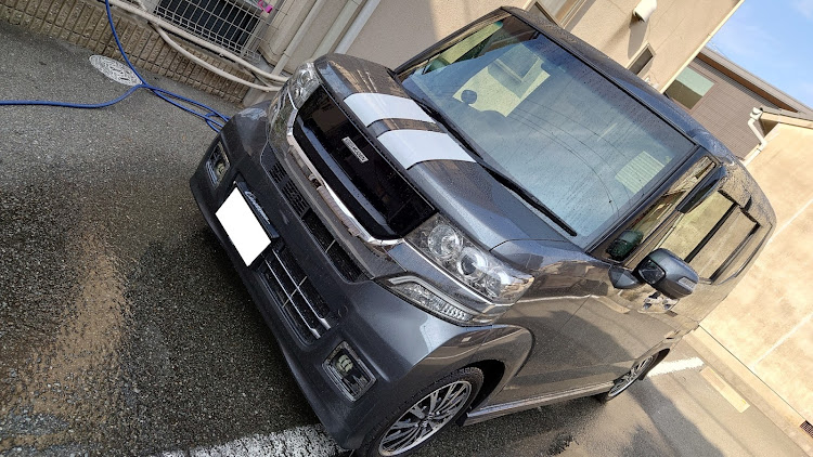 Nボックスカスタムの仕事納め・一服中・洗車、コーティング・ステッカーチューンに関するカスタム事例の投稿画像5枚目