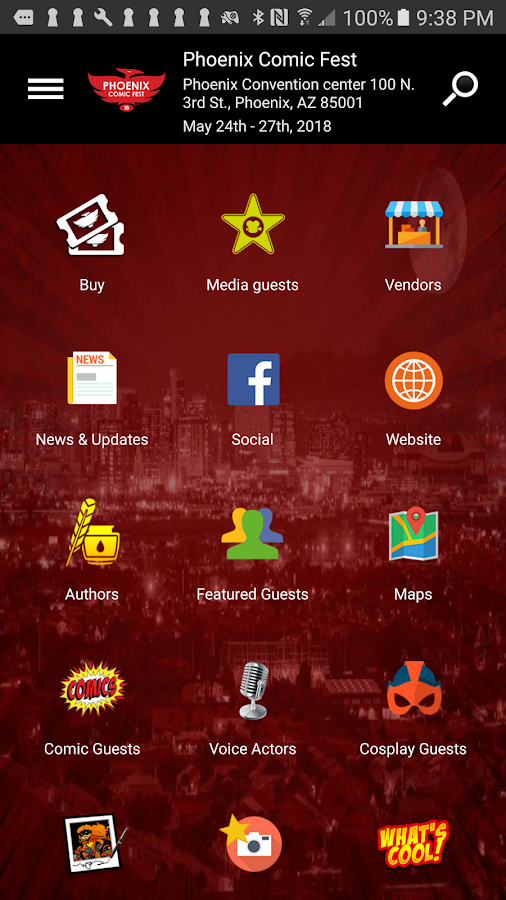 Phoenix Comic Fest Android Apps on Google Play