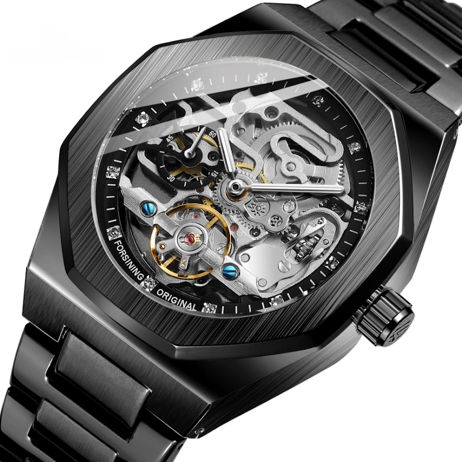 Heren Automatisch Mechanisch Horloge Precisie en klasse om je pols. Zelfopwindend uurwerk, waterdicht en tijdloos design. De perfecte accessoire.