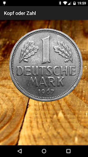 Kopf oder Zahl - Deutsche Mark