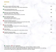 Aura - All Day Dining menu 6