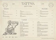 Tattva Bar & Cafe menu 1