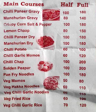 KG Chinese Fast Food Point menu 1