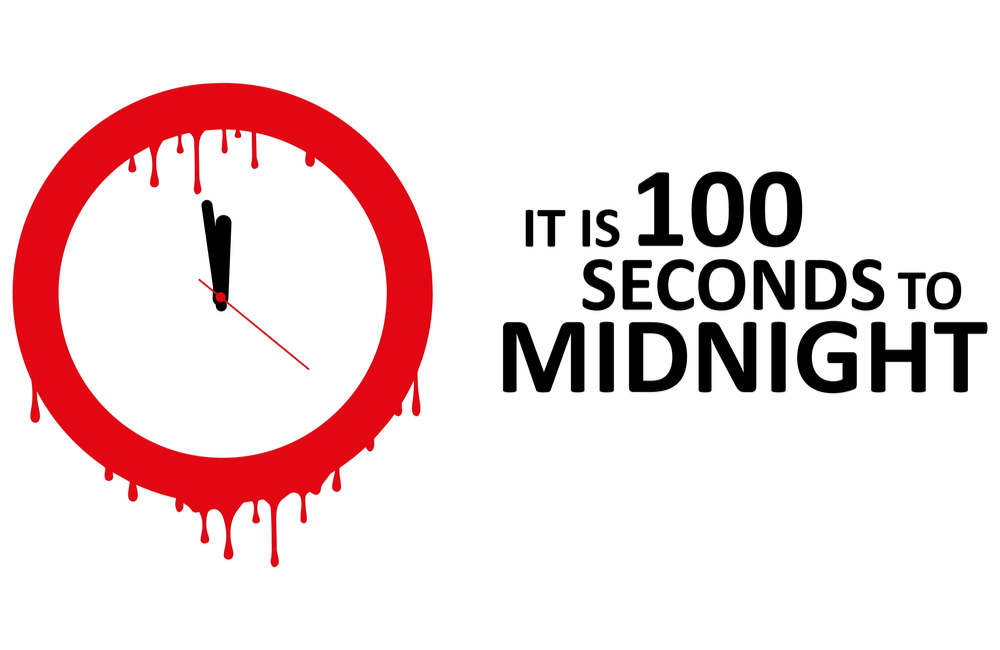 100 seconds to midnight - Illinois doomsday clock