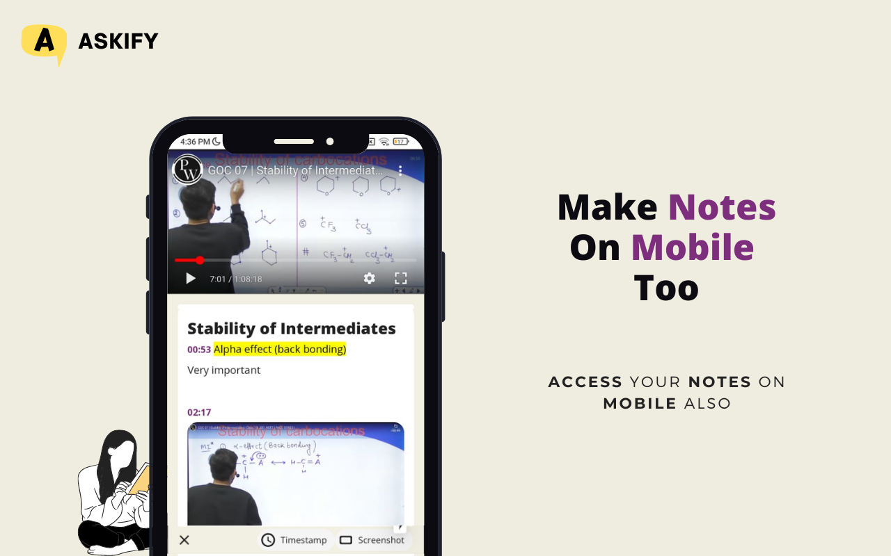 Askify - Youtube Notes Preview image 5