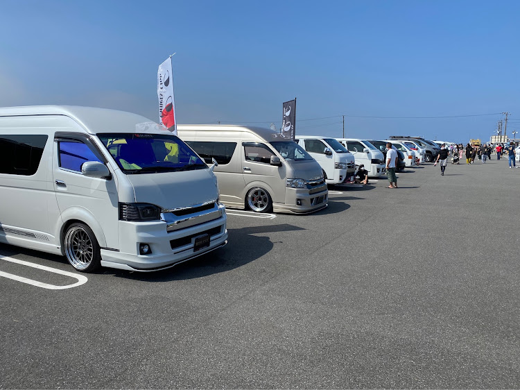 ハイエースバンのSLOC・スパロン・箱車祭に関するカスタム事例の投稿画像3枚目