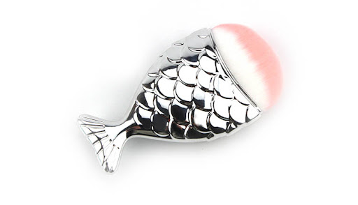 Title 13, Mermaid Foundation Makeup Brush, Fishtail Desig...