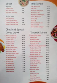 AMBUR STAR BRIYANI® SINCE 1890 menu 1