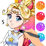 Cover Image of Herunterladen Princess Coloring Book: Special Color by Number 1.2.2 APK