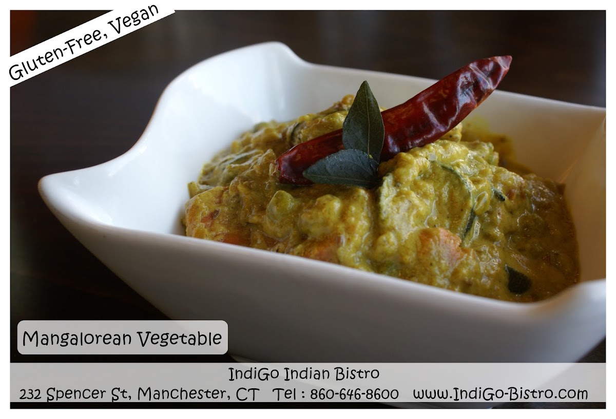 Gluten-Free at IndiGo Indian Bistro