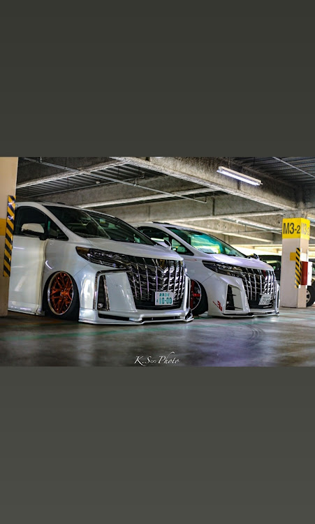 アルファードのKuhl Racing・Make-up・ヴェルファイア20系・左斜め前写真展・右斜め前写真展に関するカスタム事例の投稿画像4枚目