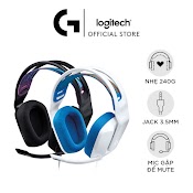 [Mã Elbau5 Giảm 5% Đơn 500K] Tai Nghe Game Có Dây Logitech G335 - Jack 3.5Mm, Nhẹ 240G, Tương Thích Pc, Ps5, Xbox, 240G