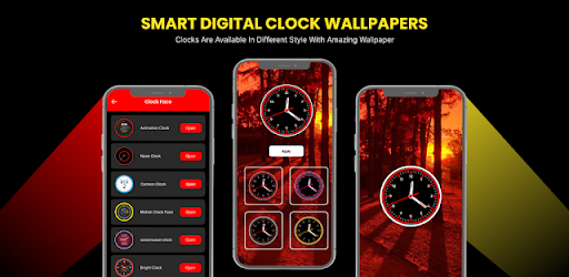 Smart Digital Clock Wallpapers