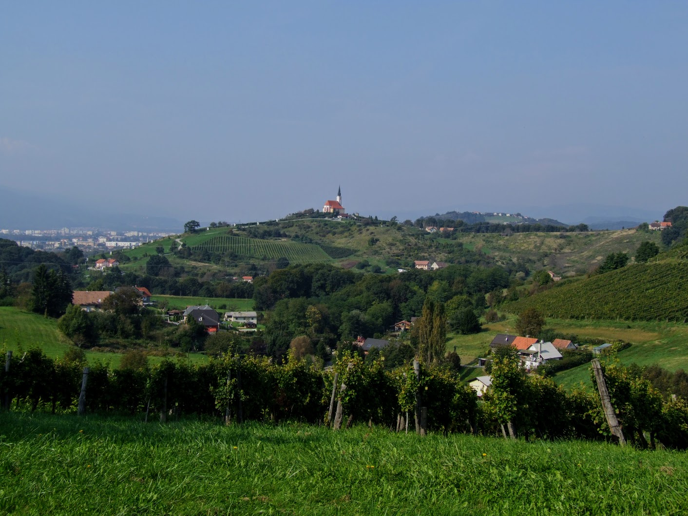 Maribor, Malečnik - Cerkev sv. Marije na Gorci (Szűz Mária templom a Gorca-dombon, 349 m)