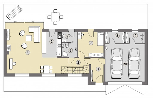 Alcudia B - Rzut parteru