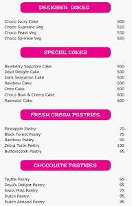 Monginis Cake Shop menu 4