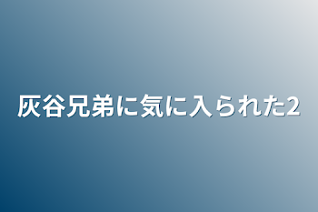 灰谷兄弟に気に入られた2