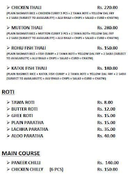 Munna Hotel & Restaurant menu 2