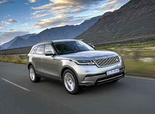 The design gives the Velar a unique and imposing look