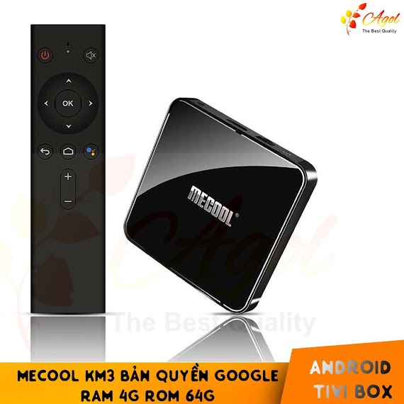 Android Tv Box Mecool Km3 Bản Quyền Google , Ram 4Gb, Rom 64Gb Cài Sẵn Bộ Ứng Dụng Giải Trí - Km3 Android Tv 9