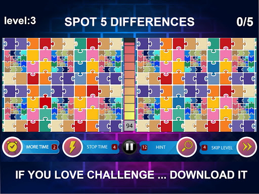 Spot 5 Differences Challenge 3 online