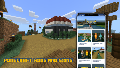 PokeCraft Mods  Pixelmon Skins for MCPE
