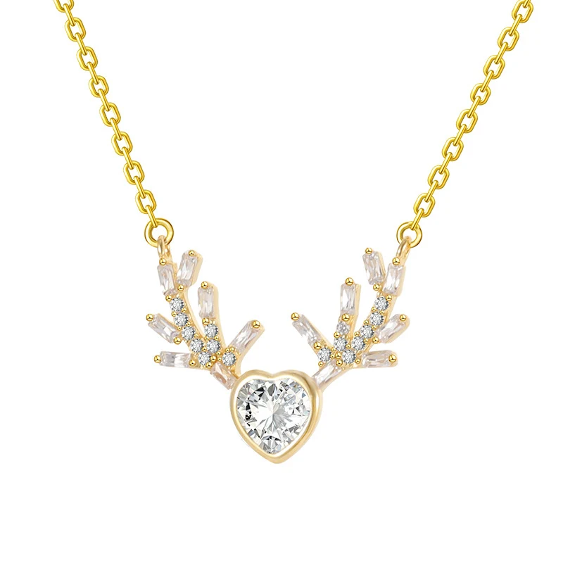 Title 2, Pendentif en zircon Little Dear Yilu You pour f...