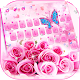 Download Pink Rose Love Keyboard Theme For PC Windows and Mac 10001001