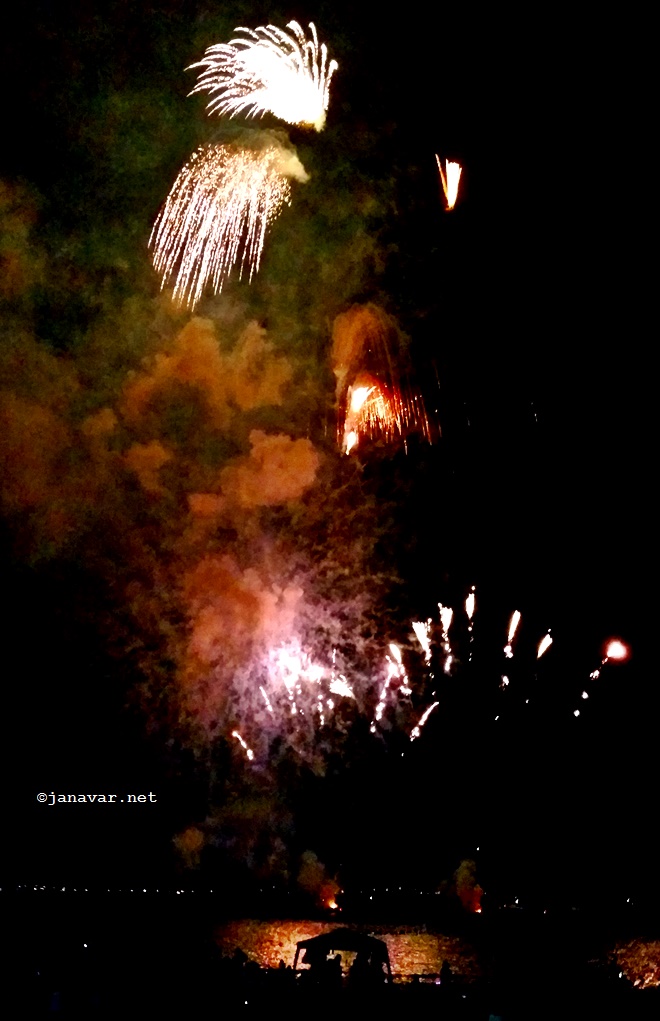 Visited: Revere Beach International Sand Sculpture Festival 2015 - fireworks