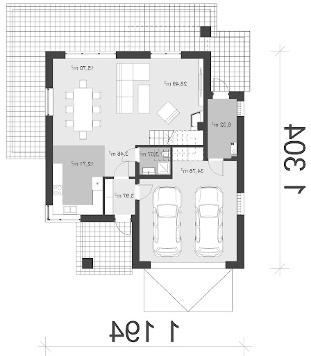 UA155v1 - Rzut parteru