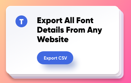 Font Export small promo image