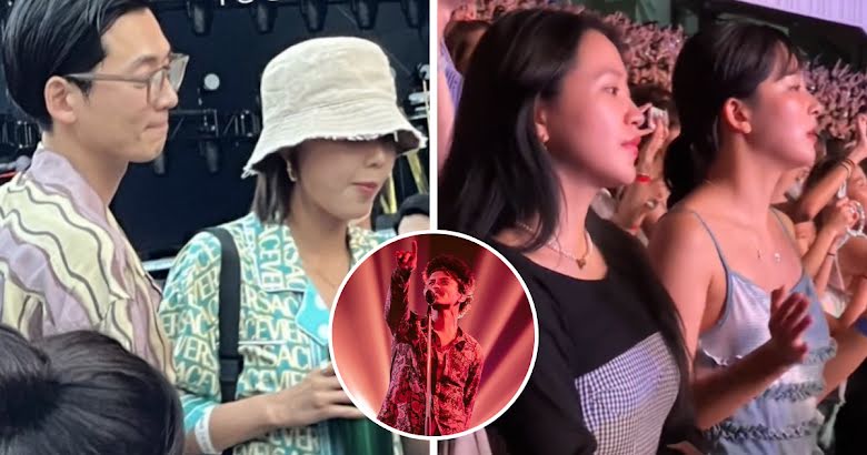 50+ Celebrities And K-Pop Idols Who Attended Day 2 Of Bruno Mars' Concert  in Seoul - Koreaboo