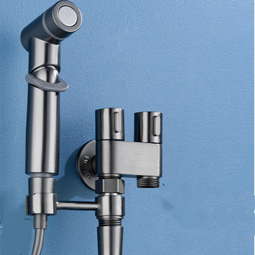 Title 7, Toilet Booster Spray Gun Double Control Angle V...
