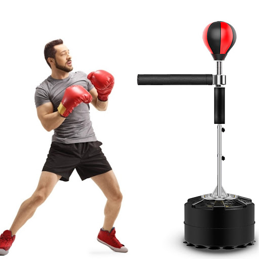 Title 5, Boxing Ball Reaction Target Spinning Vertical T...