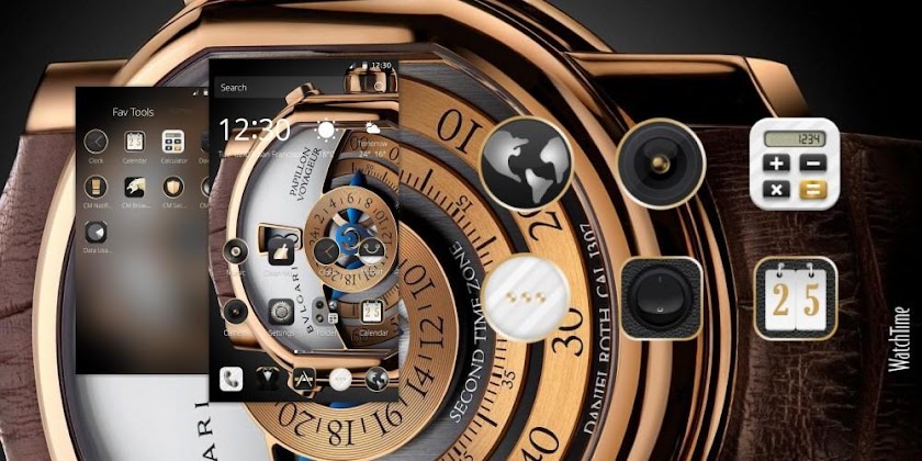 Luxury Watch DIY Theme Screen 1