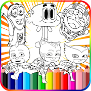 Cartoons Coloring Pages 1.0 Icon