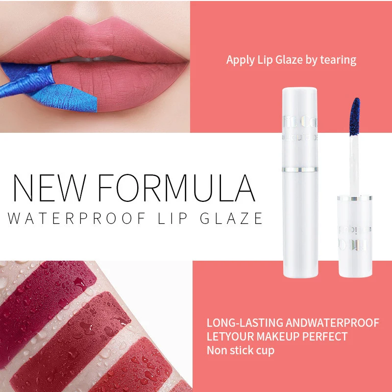 Title 5, Lip Lacquer matte lippenstift, gekleurd, scheur...
