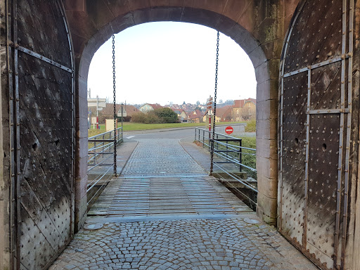 Le pont-levis de la Demi-Lune 