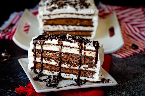 Oreo And Fudge Ice Cream Cake