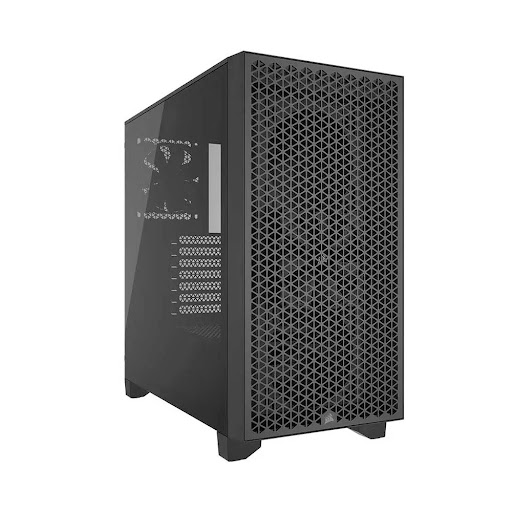 Vỏ máy tính/ Case Corsair 3000D AirFlow Tempered Glass Mid-Tower, Black (CC-9011251-WW)