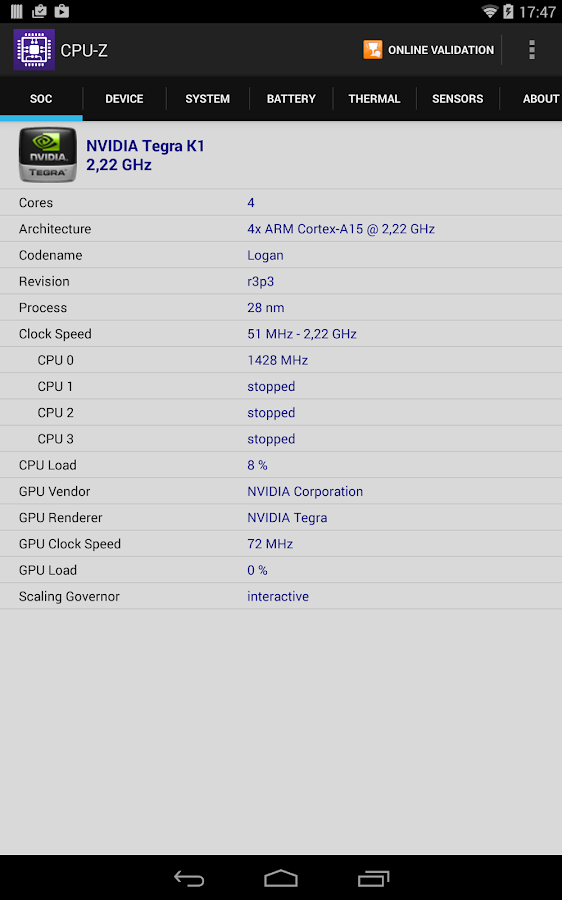 CPU-Z - Android Apps on Google Play