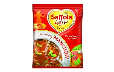 Saffola Active Simmering Manchow Soup - 46 gm