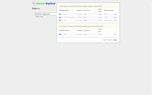 Network explorer