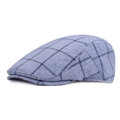 Title 3, Mens Plaid Cap Cotton College Style provides a...