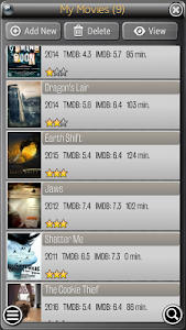 POCKET MOVIE MANAGER screenshot 1