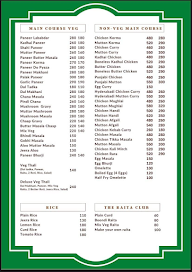 The Bawarchikhana menu 4