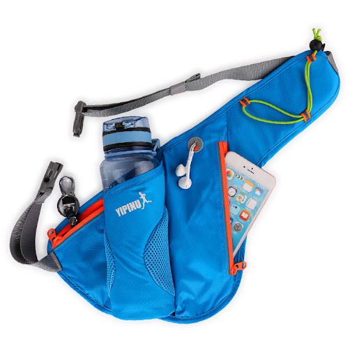 Title 5, Waterproof running phone waist bag with water b...